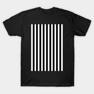 Black and white narrow lines T-Shirt